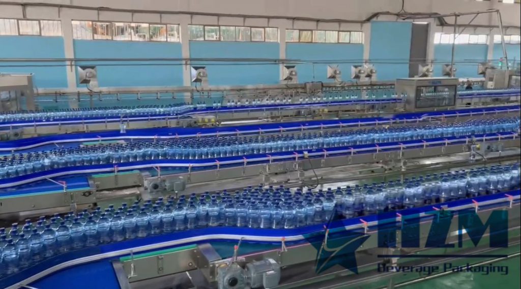 Water Bottling Line equipment integration
