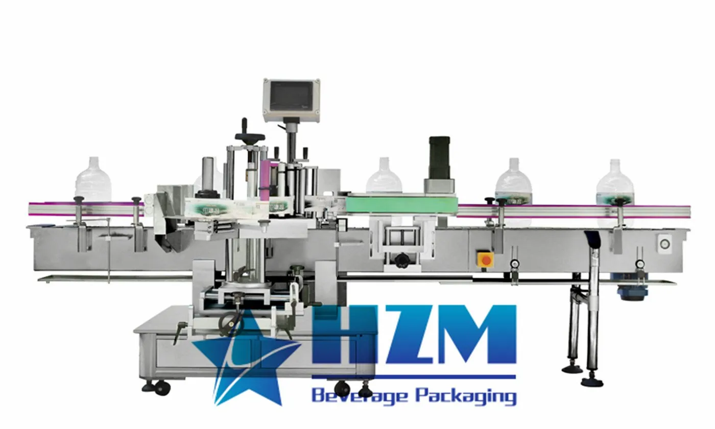 Automatic Linear Type Adhesive Sticker Labeling Machine