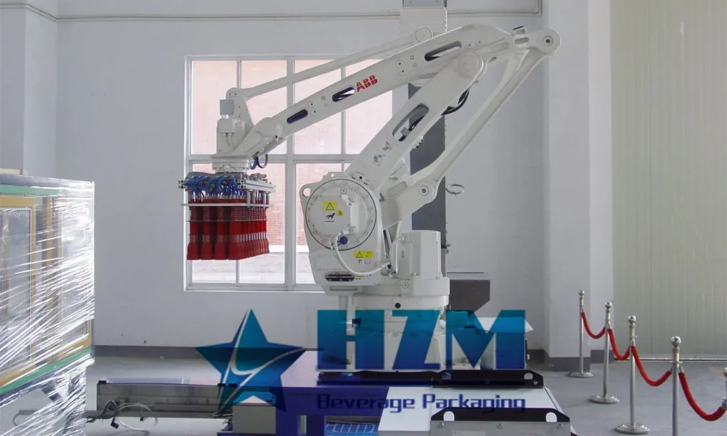 Automatic Robot Palletizing Machine