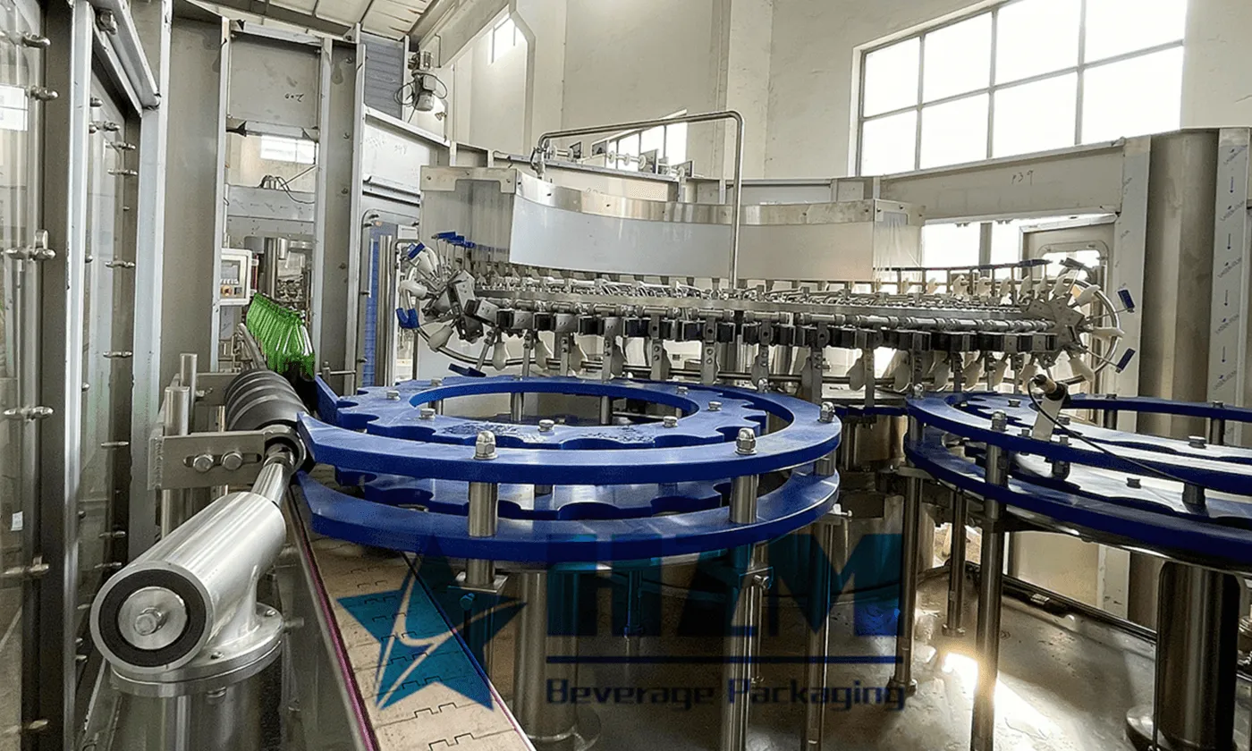 Glass Bottle CSD Beverage Filling Machine