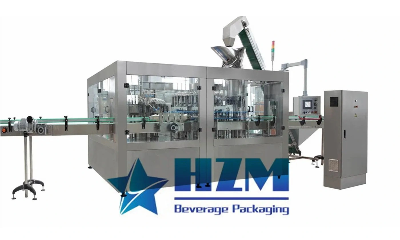 Glass Bottle Juice Beverage Filling Machine 