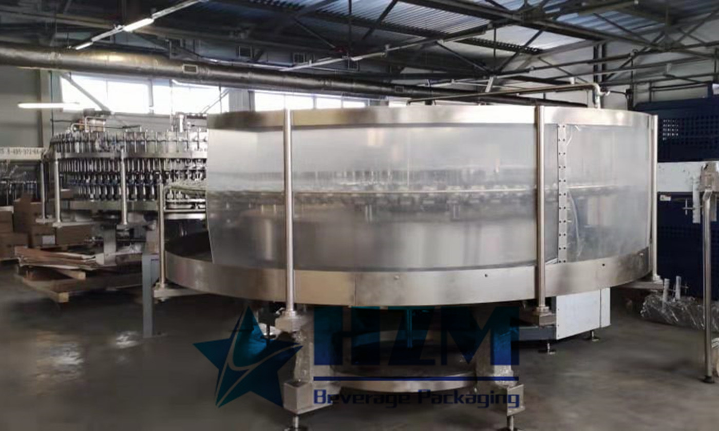 DXGF80-80-22 Carbonated Drinks Beverage Production Plant in Europe Project Case