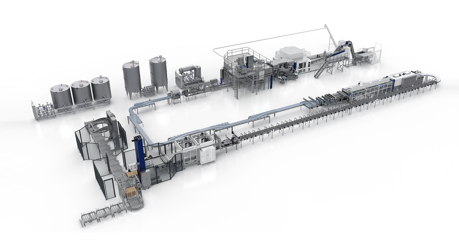 mineral water production line