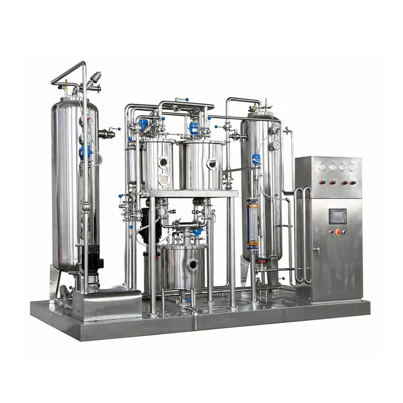 Carbon Dioxide Mixer Machine in Carbonated Beverage Production Equipment: Significance and Process