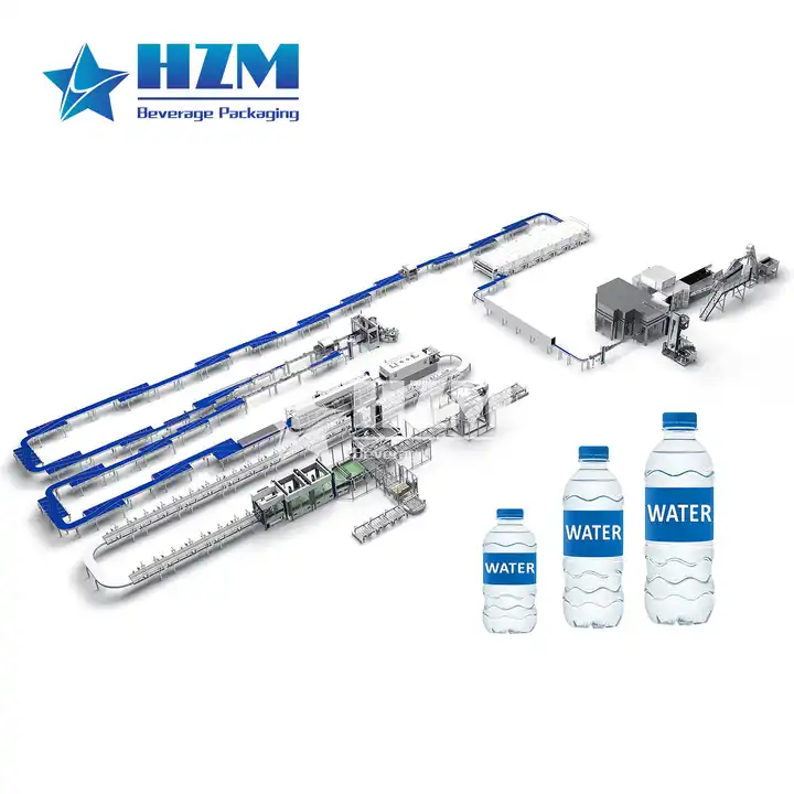 Mineral water plant production line