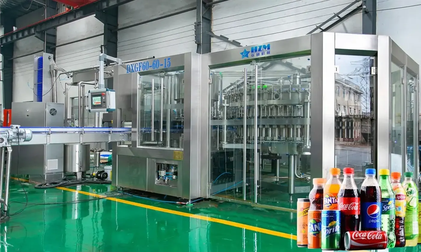 Carbonated Beverage Plant Machine