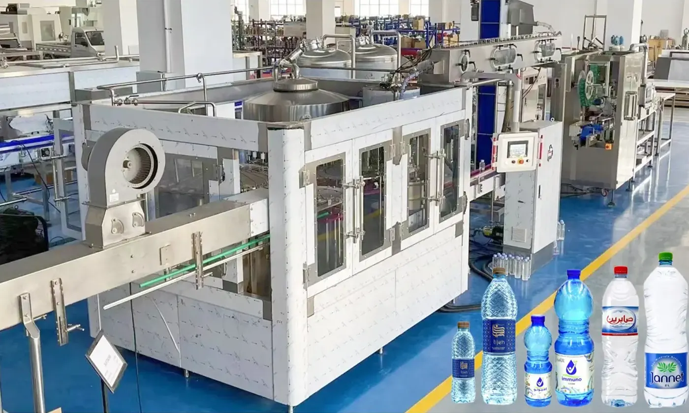 Fully Automatic Beverage Filling Machine