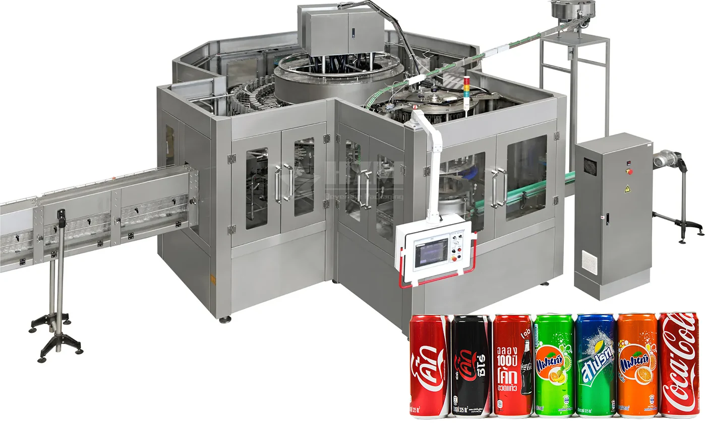 Carbonated Beverage Can Filling Machine