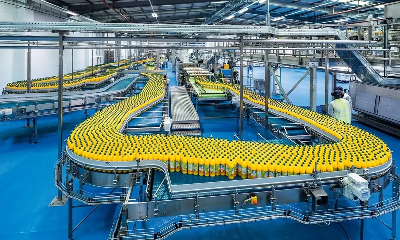 Bottle Water & Beverage Conveyor System