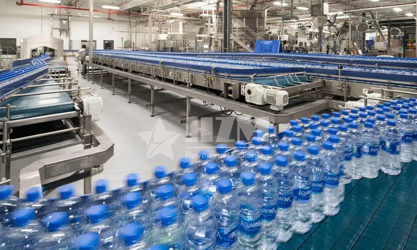 1000-8000 Bottles/Hour Bottled Water Production Line