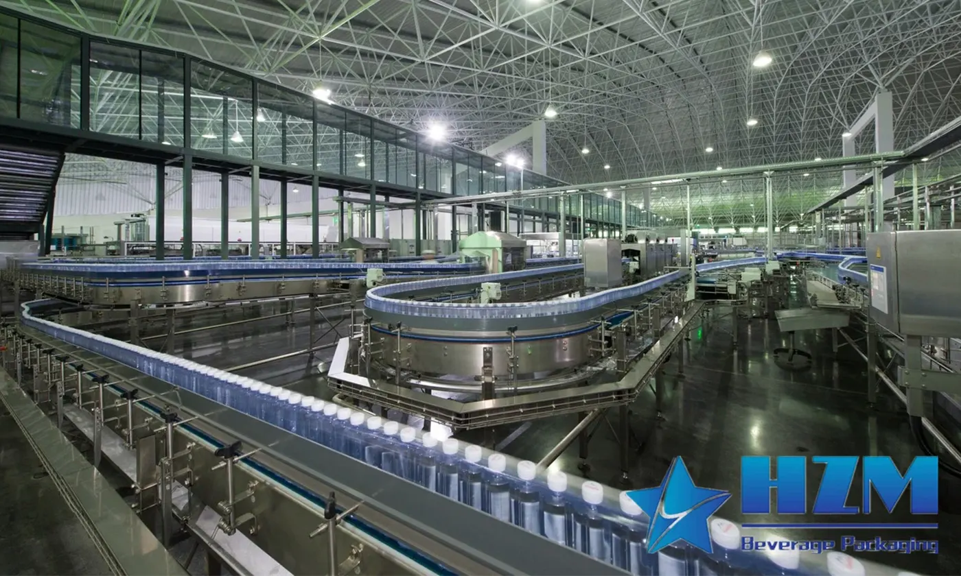 Conveyor Belt System For PET Bottle And GLASS Bottle