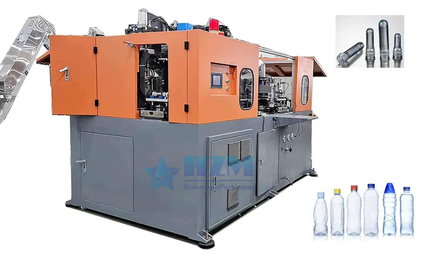 Fully automatic blow molding machines