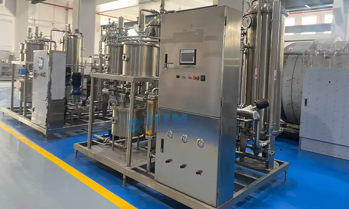 Carbonated Drink Co2 Mixer Machine