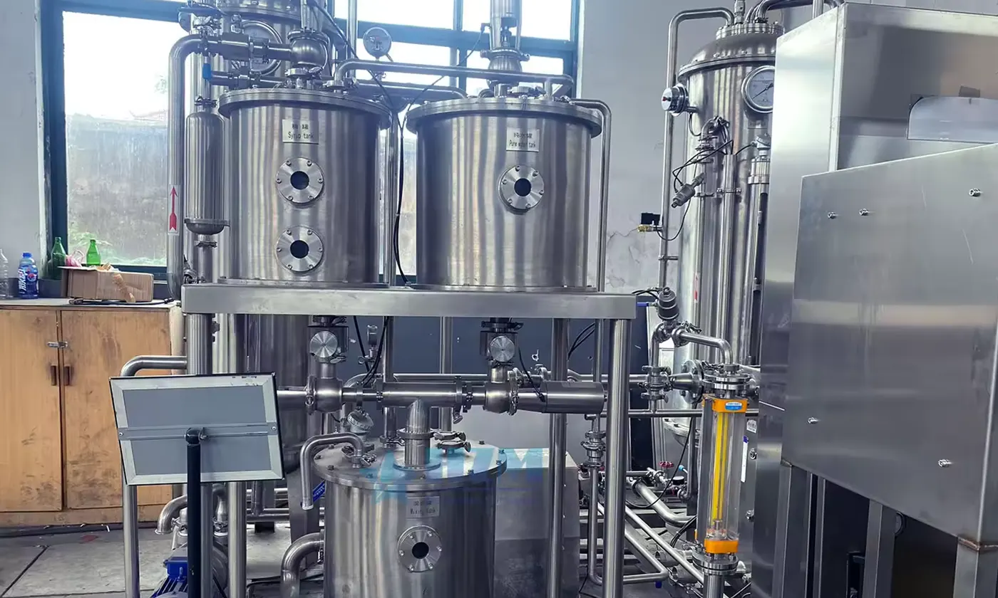 Carbonated Drink Co2 Mixer Machine