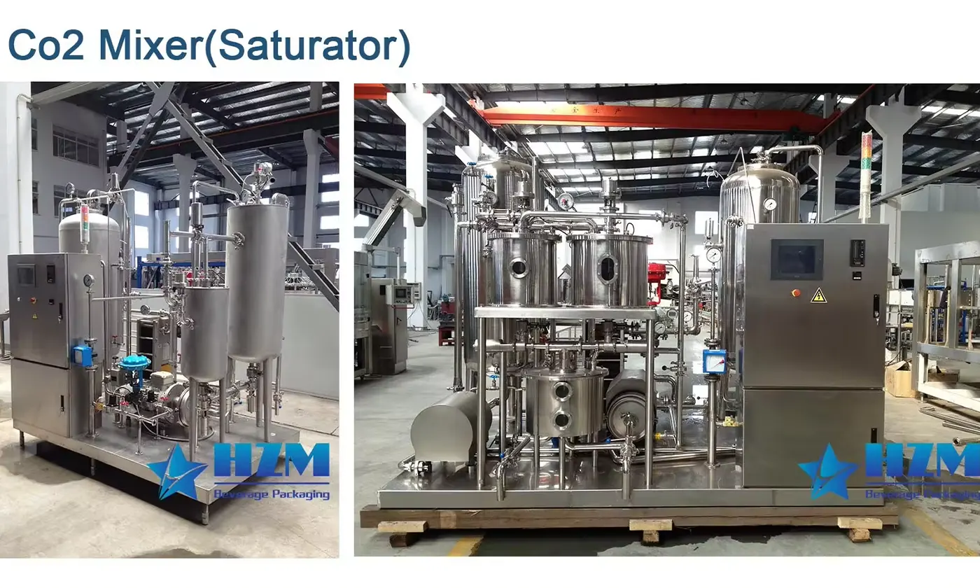 Automatic Carbonated Drink CO2 Mixer Carbonated Beverage Mixing Machine Carbonator