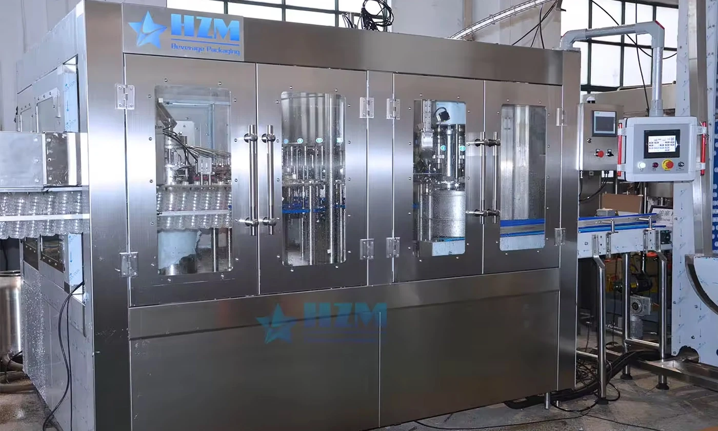 Bottle Washing-Filling-Capping Machine