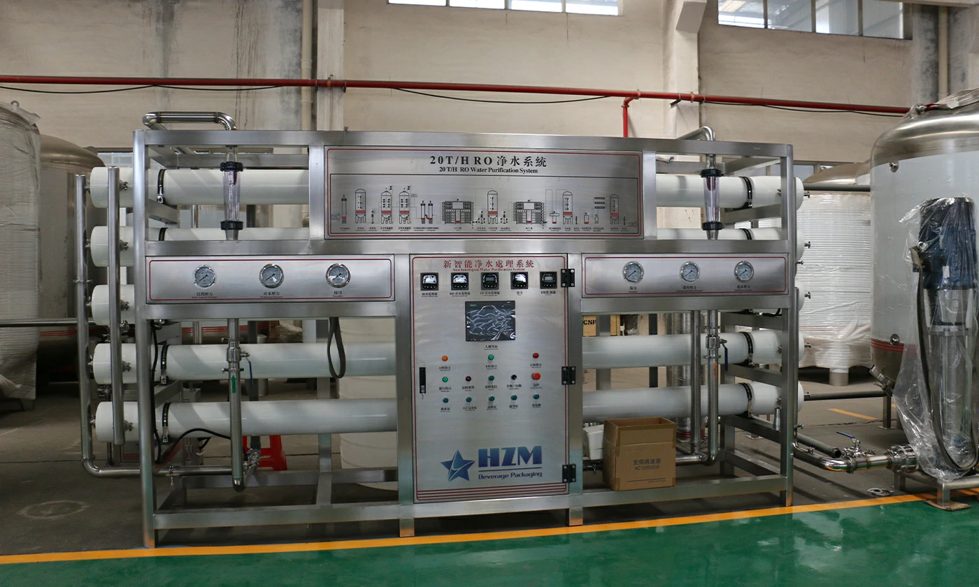 Industrial RO Water Treatment Plant – Reverse Osmosis Equipment for Beverage & Pure Water