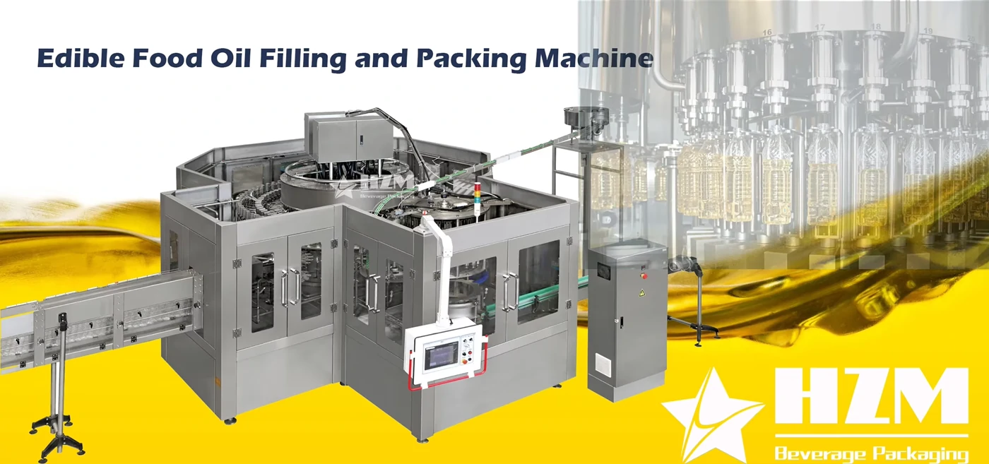 Edible Food-Oil Filling and Packing Machine