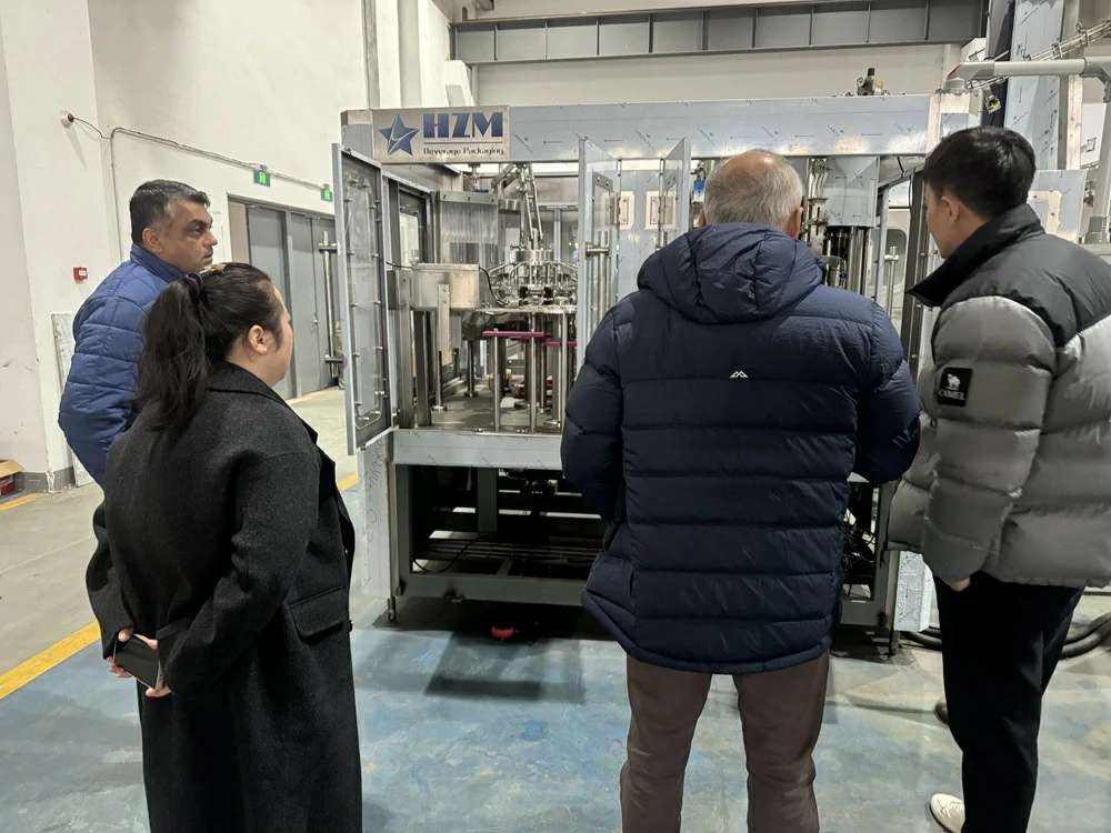 International Customers Visiting HZM Machinery Factory