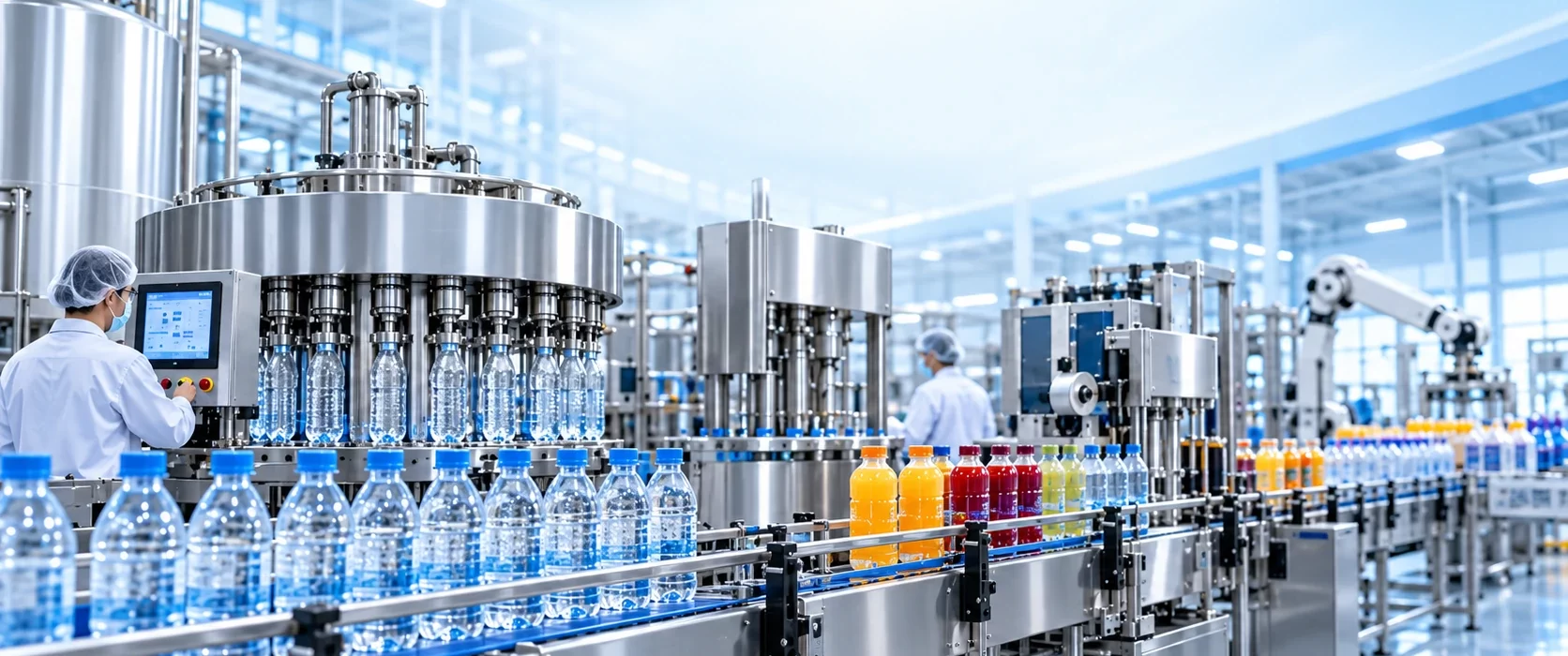 Complete Water & Beverage Bottling Plant Services