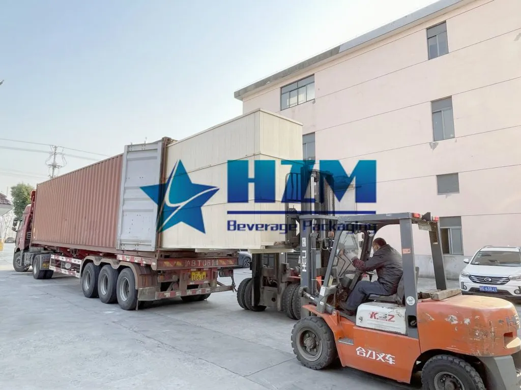 Loading Pure Water Loading Pure Water Production Line To Indonesian Customer | HZM ...
